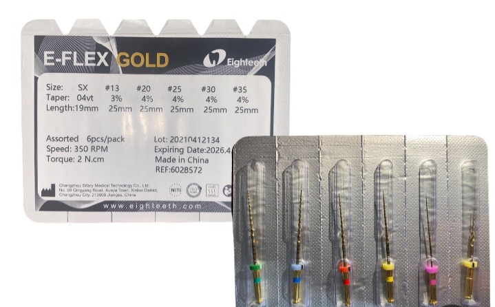 E-Flex Gold Dental Files