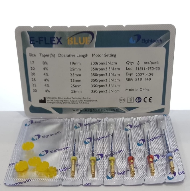 E-Flex Blue Dental Files