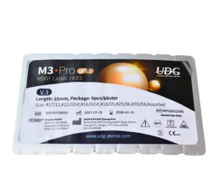 M3 Pro Gold Root Canal Files