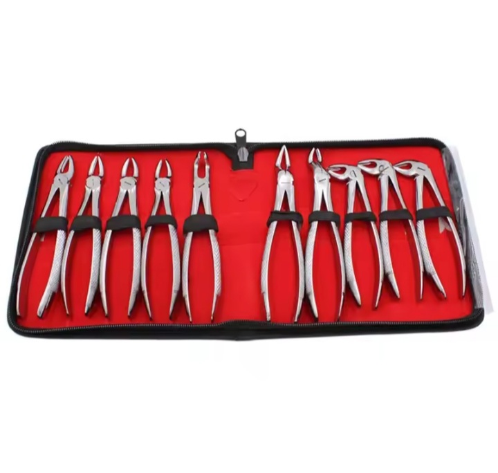 Set of Dental Extraction Pliers