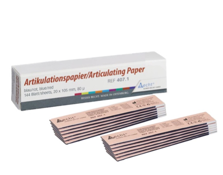 Artikulationspapier/Articulating Paper