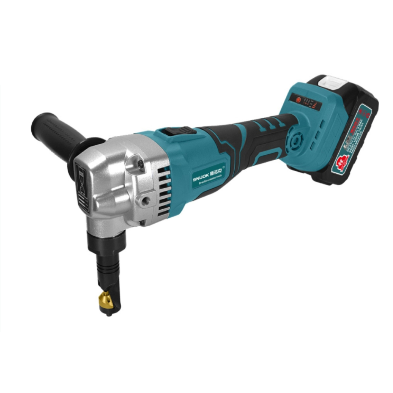 DC21V Profesjonalne Nożyce do Blachy Elektryczne i Ręczne | Cięcie 1.6mm Stali