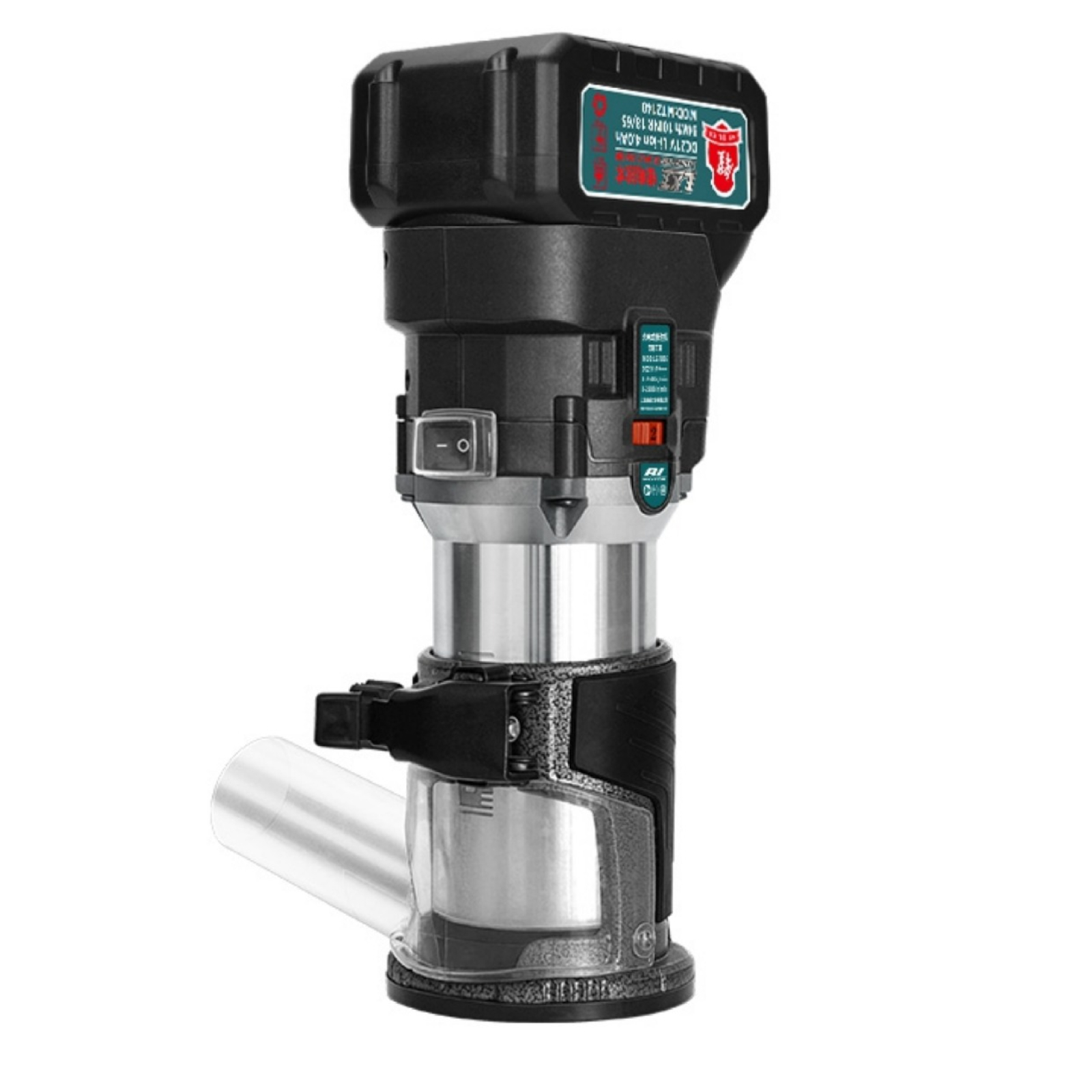 Trymer Stolarski, Elektryczny Trymer do Drewna 28000rpm, Trymer do Obróbki i Krawędzi z Wymiennymi Chuckami