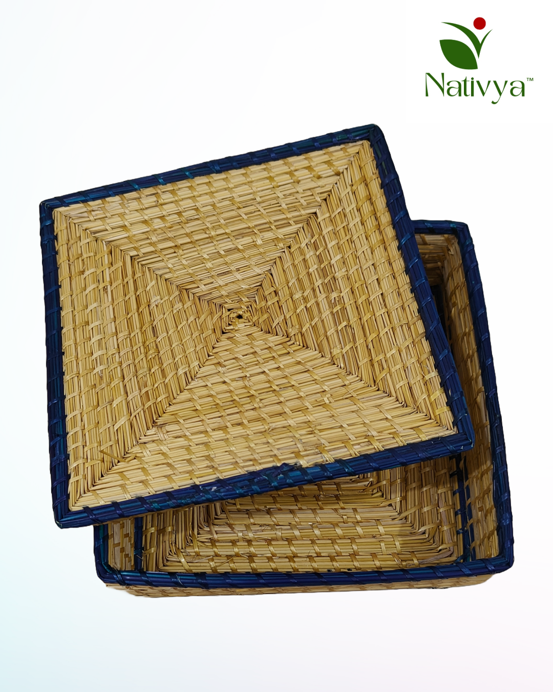 Handwoven Sikki Basket