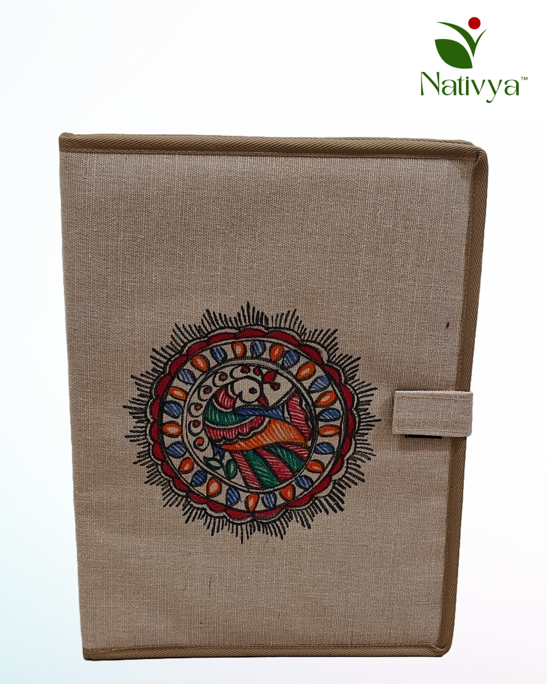Jute Document Folder