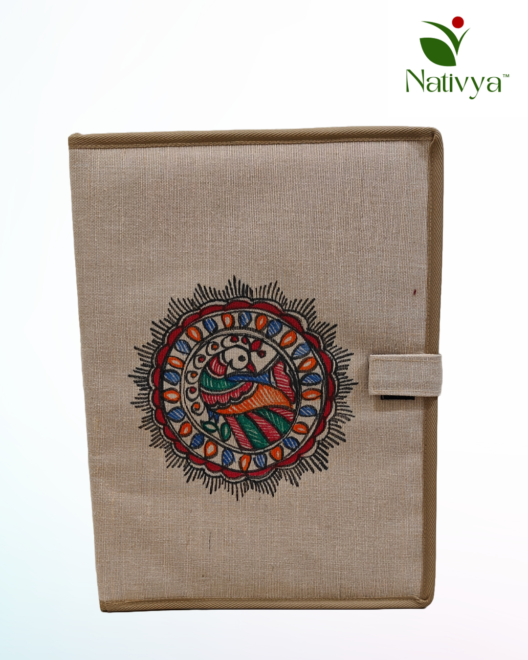 Jute Document Folder