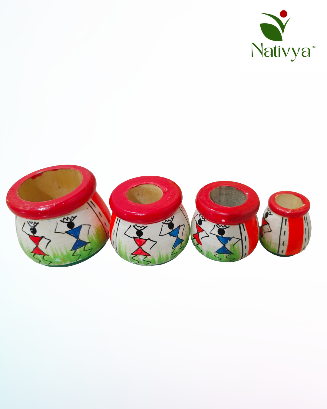 Hand-Painted Matka Toy