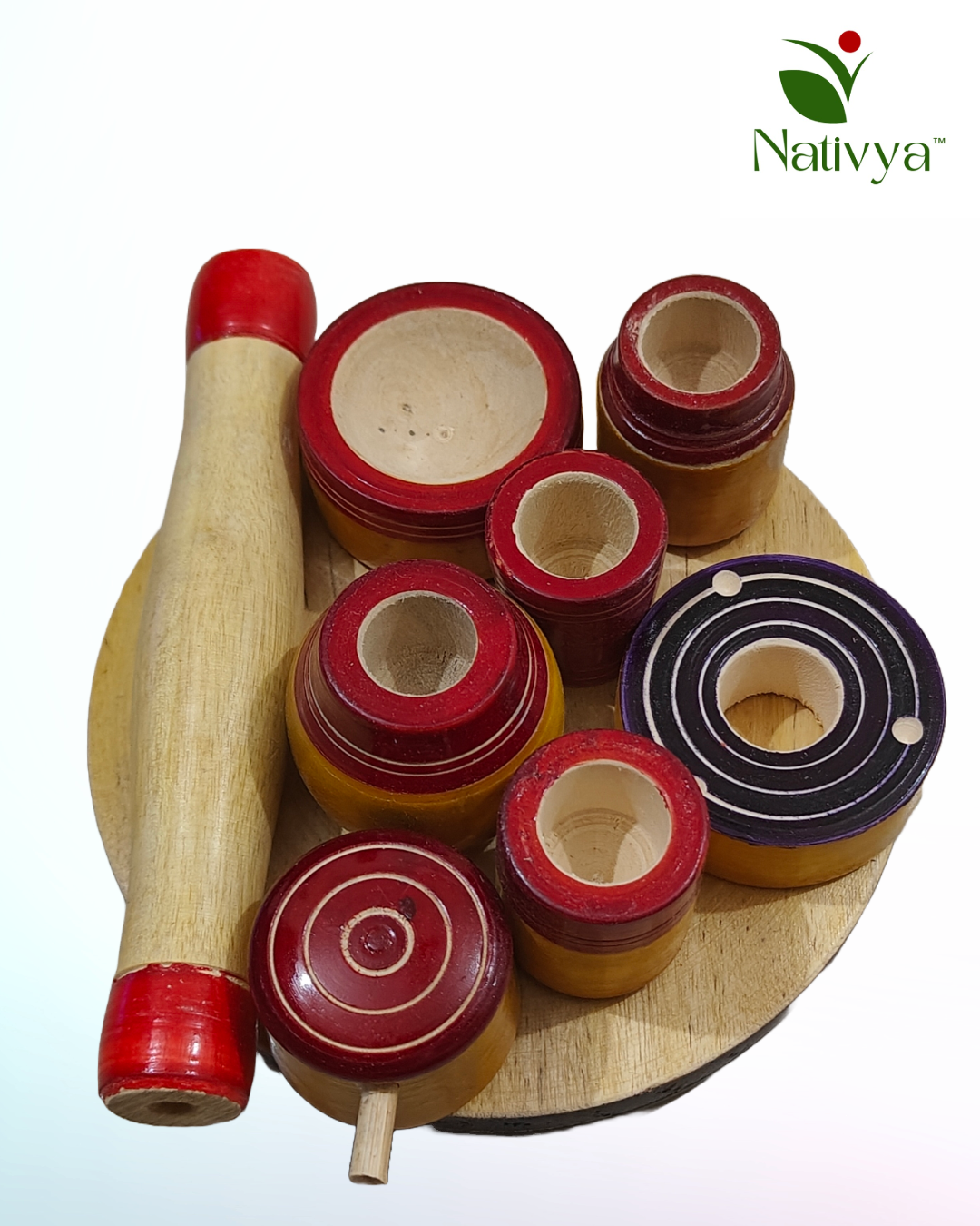 Handmade Wooden Kitchen Set