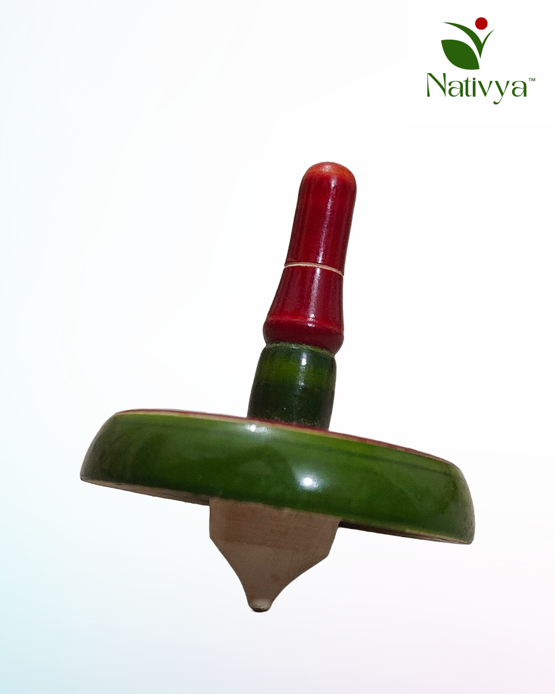 Handcrafted Wooden Spinning Top