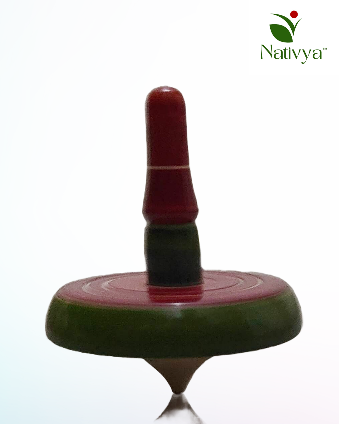 Handcrafted Wooden Spinning Top