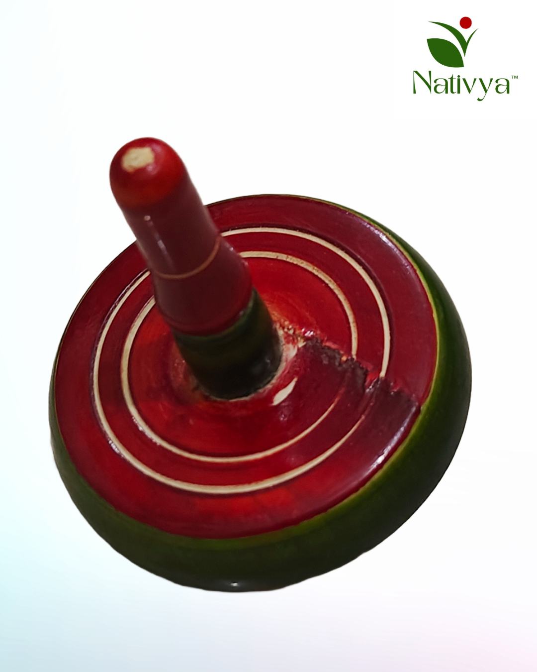 Handcrafted Wooden Spinning Top