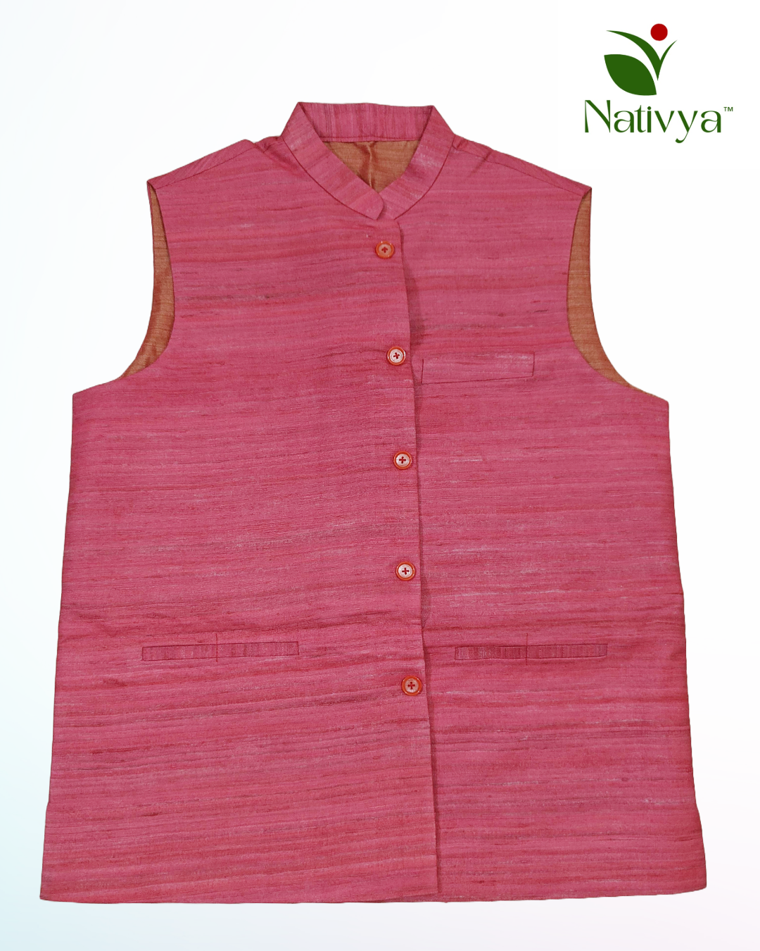 Tussar Handmade Bandi (Nehru jacket)
