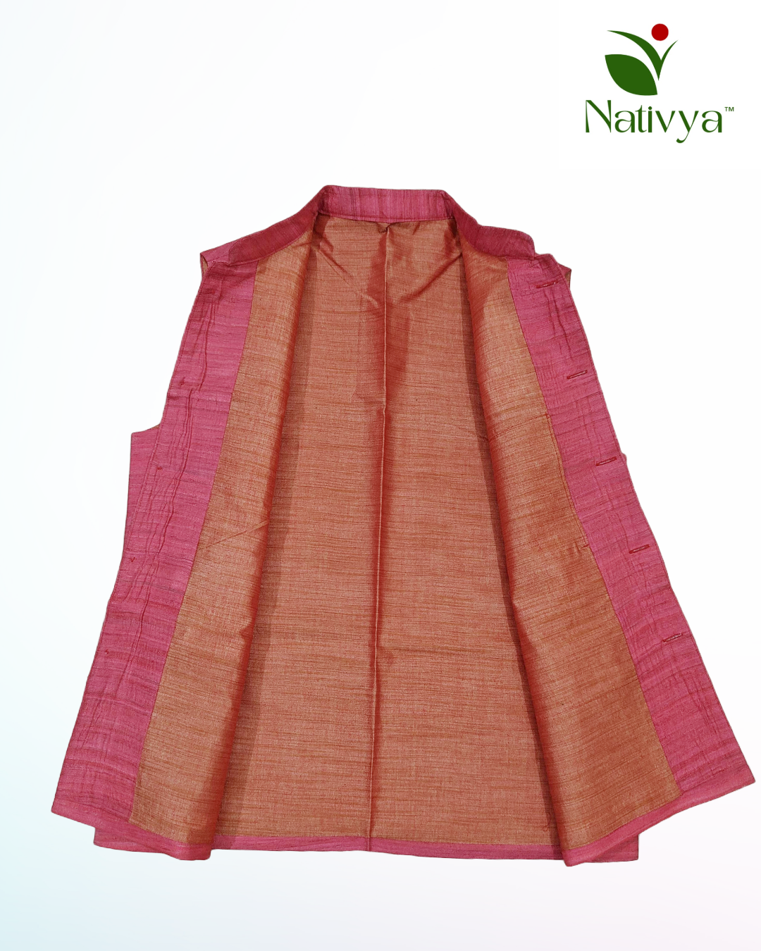 Tussar Handmade Bandi (Nehru jacket)