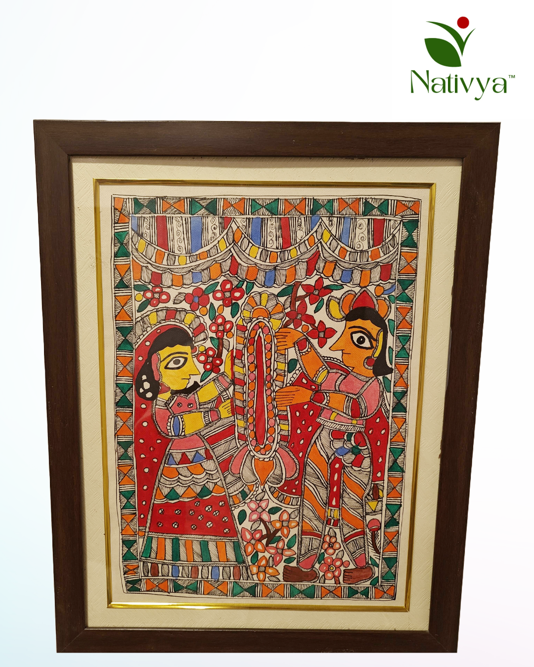 Handcrafted Madhubani Painting