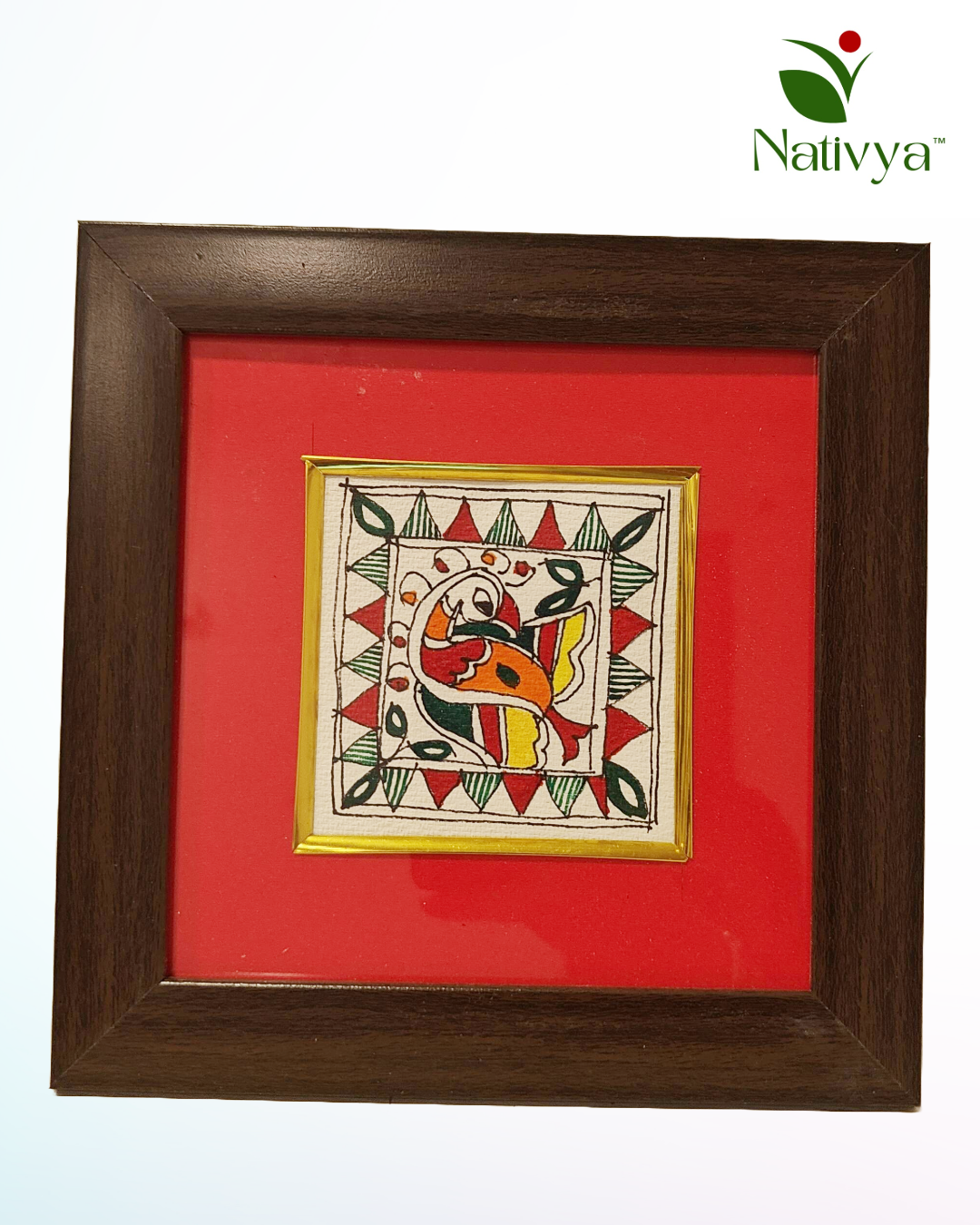 Handcrafted Madhubani Art Frame