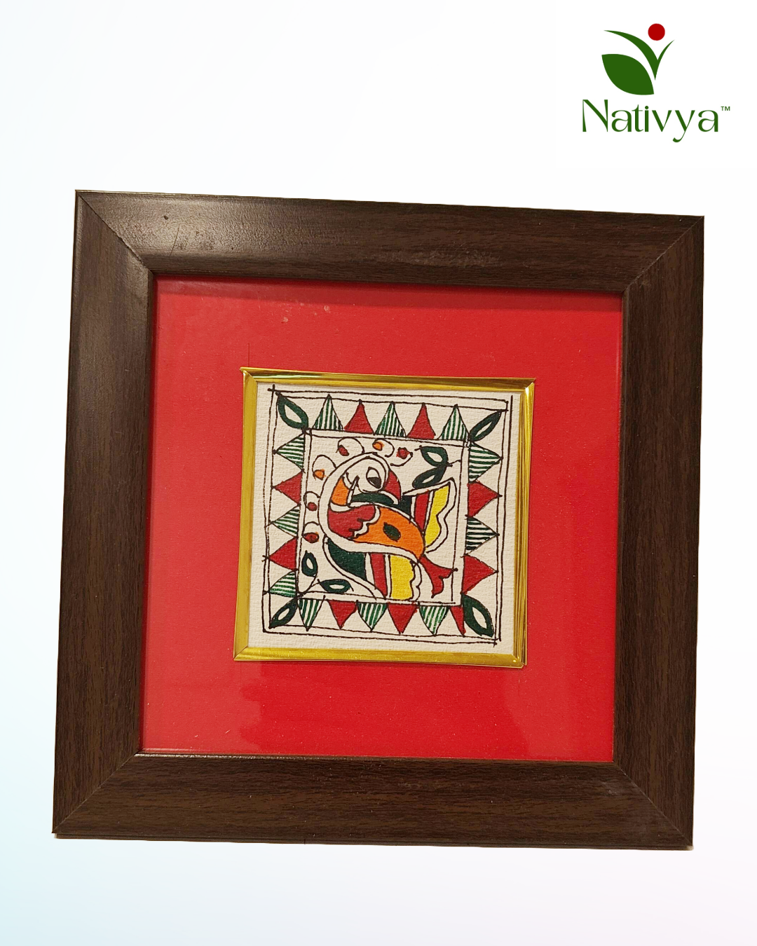 Handcrafted Madhubani Art Frame