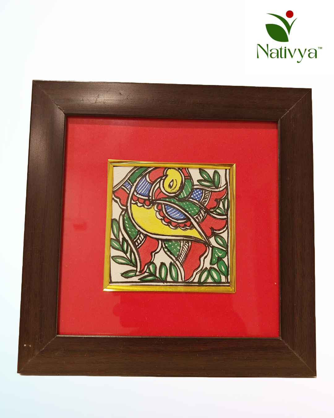 Framed Hand-Painted Artwork