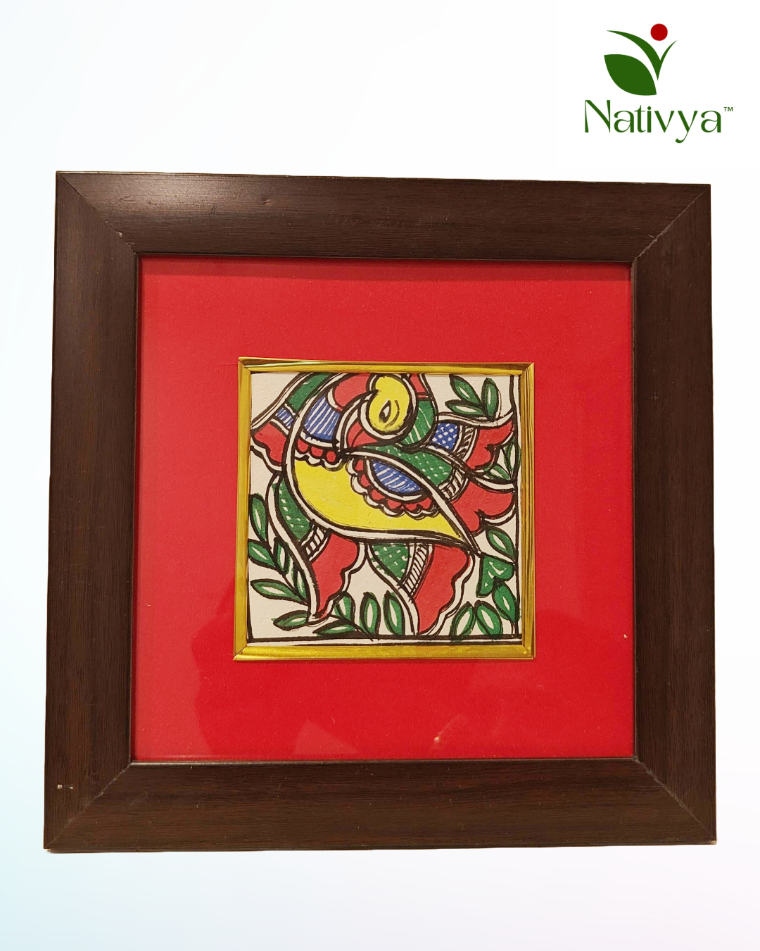 Framed Hand-Painted Artwork