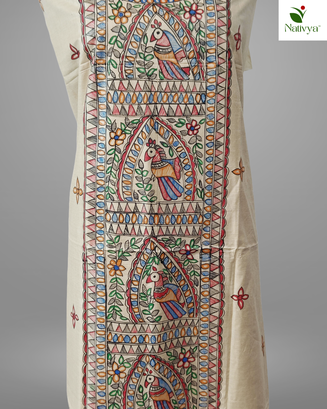 Tussar Silk Suit Piece