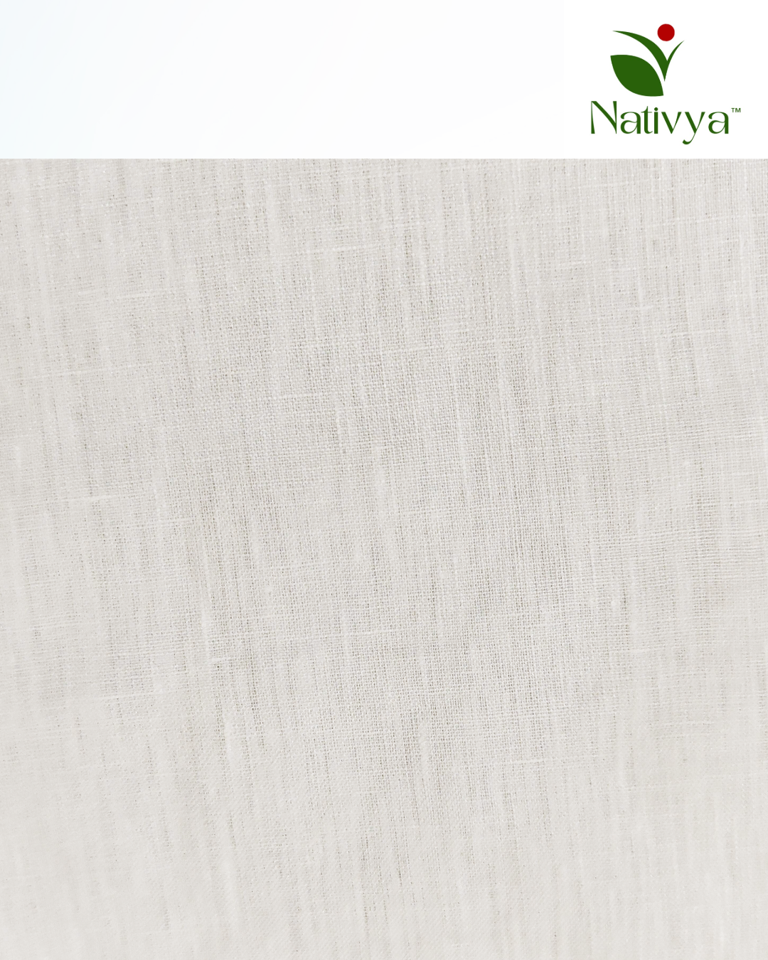Natural Linen Fabric (60 Count)