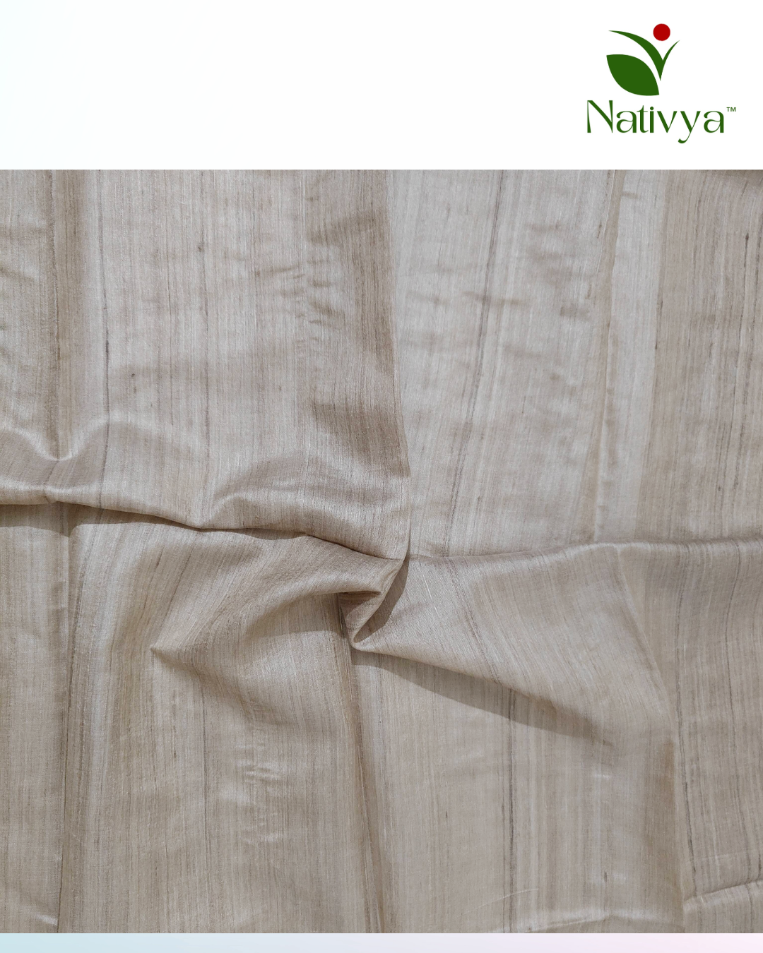 Tussar Giccha Fabric