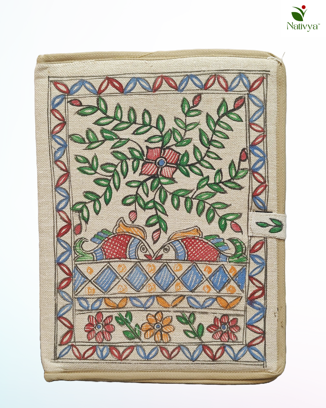 Artisan-Made Jute Folder