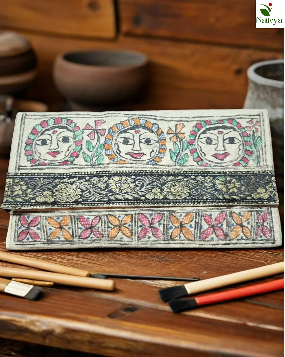 Handcrafted Clutch Bag