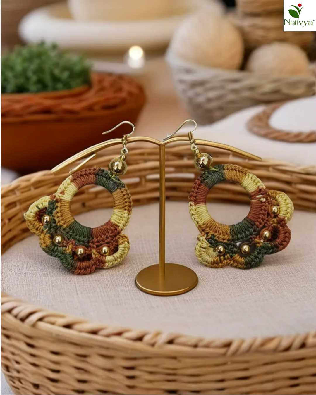 Handmade Crochet Earrings