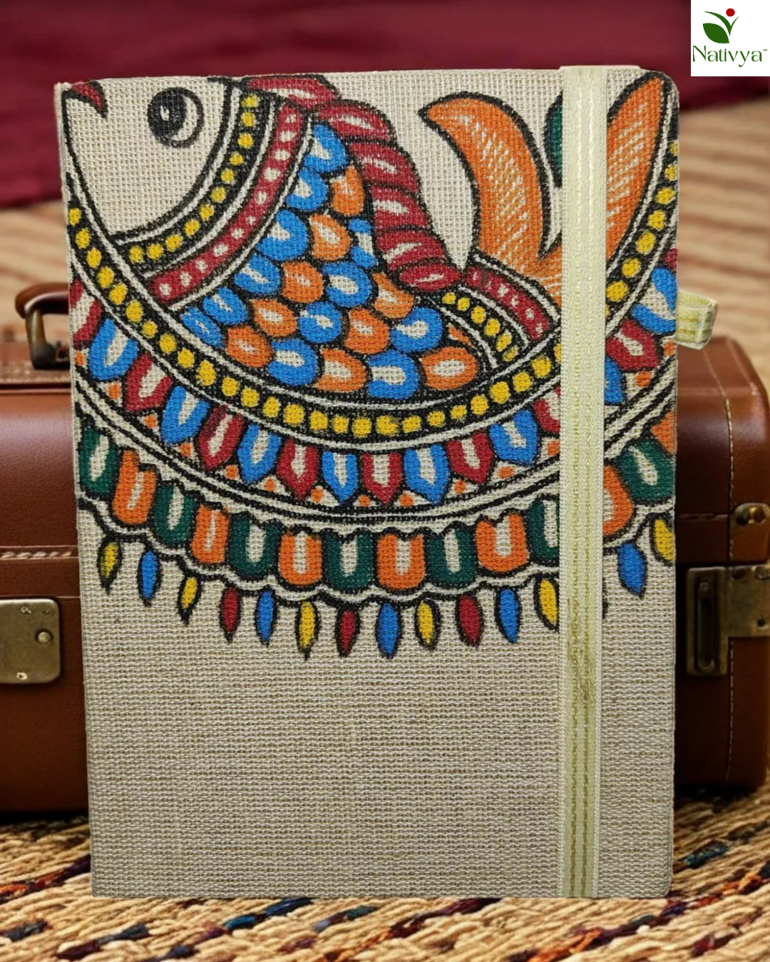 Hand-Painted Diary