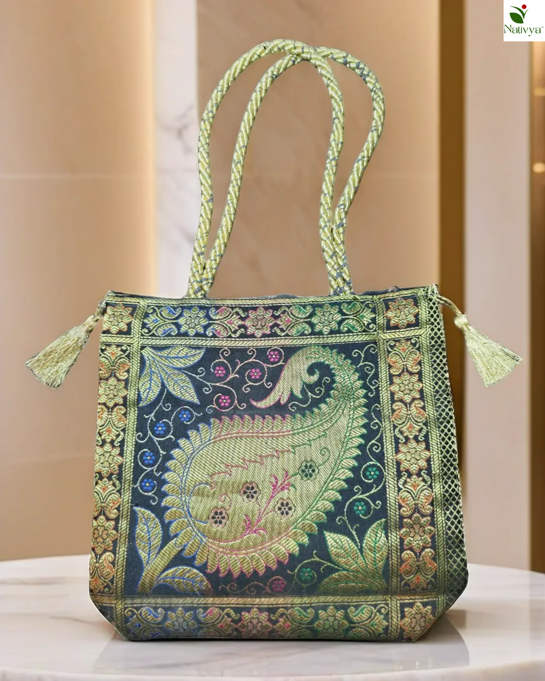Chanderi Handbag