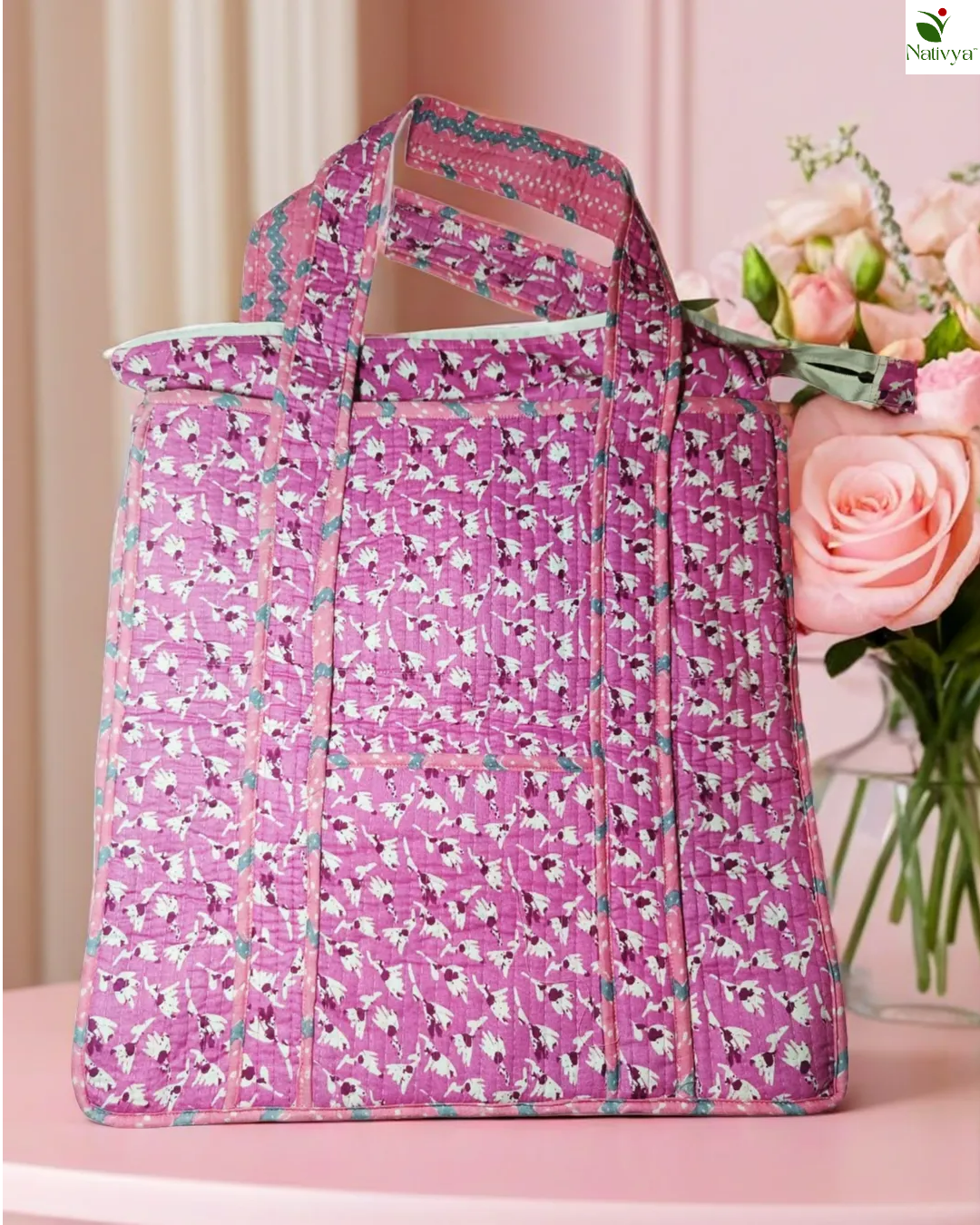 Pink Big Tote Bag