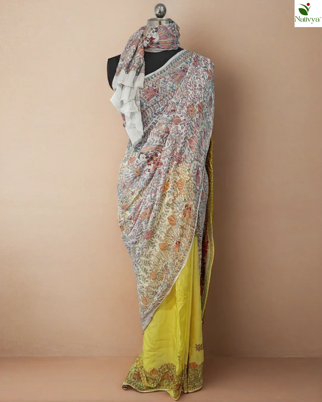 Italian Chiffon Saree