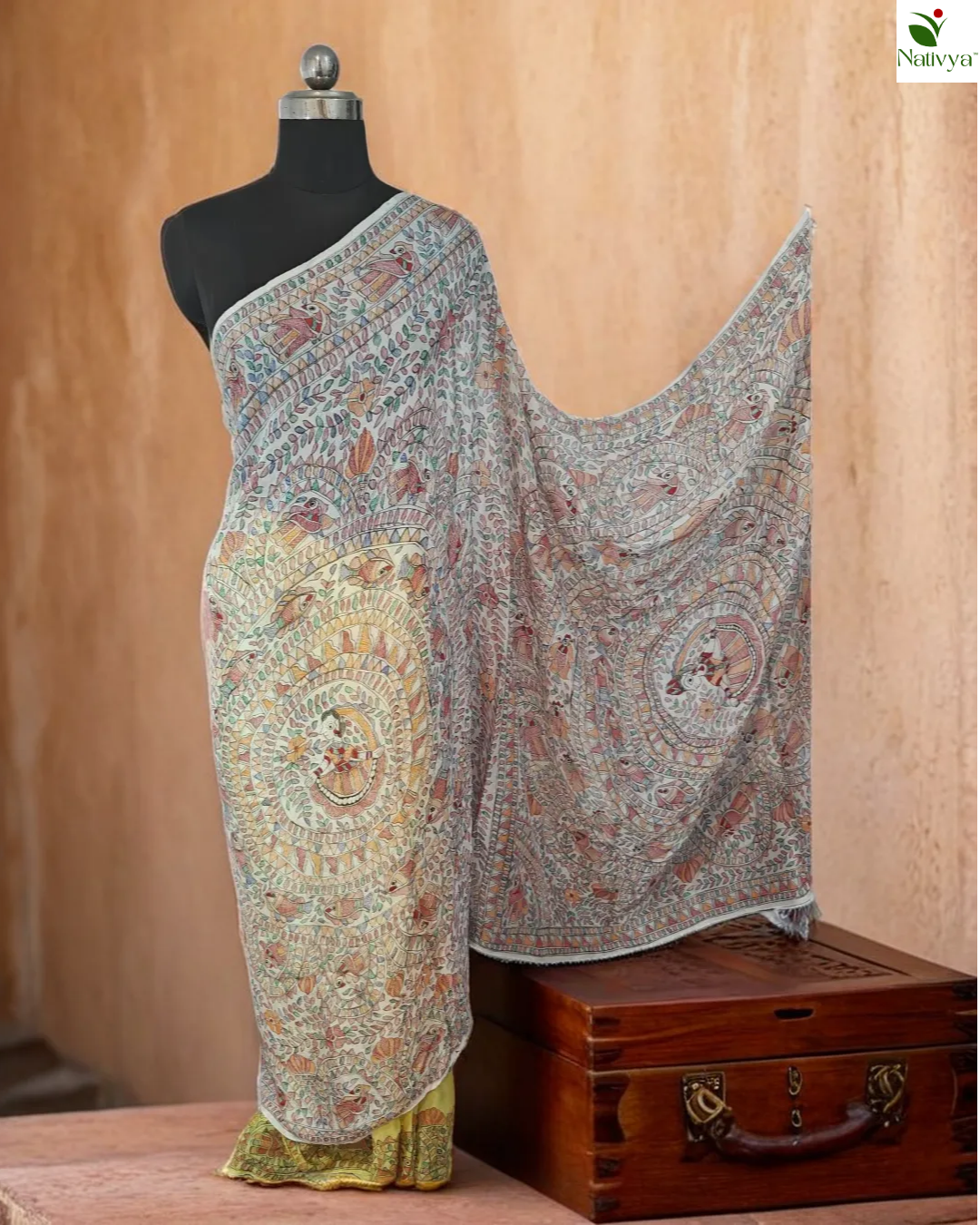 Italian Chiffon Saree