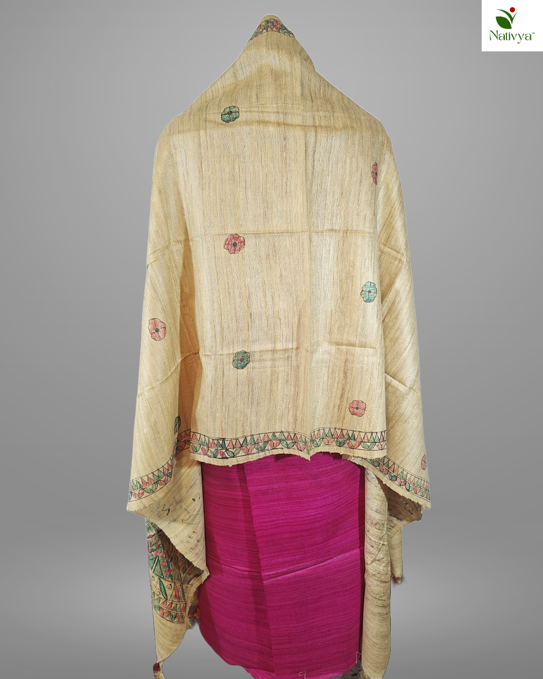 Giccha Tussar Silk Suit Piece