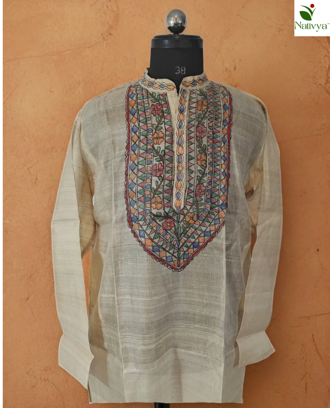 Tussar Silk Men’s Kurta