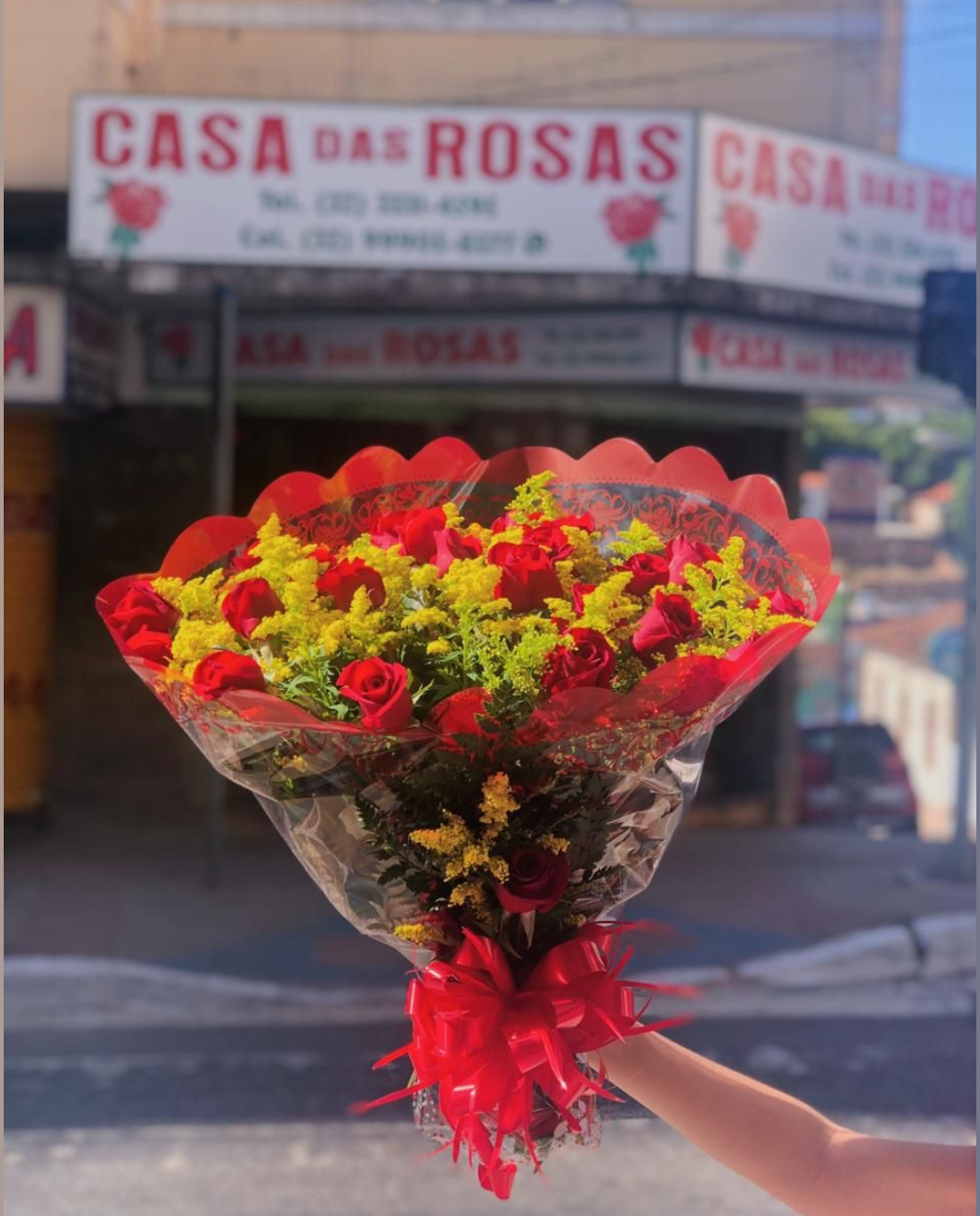 Buquê Duas Dúzias de Rosas
