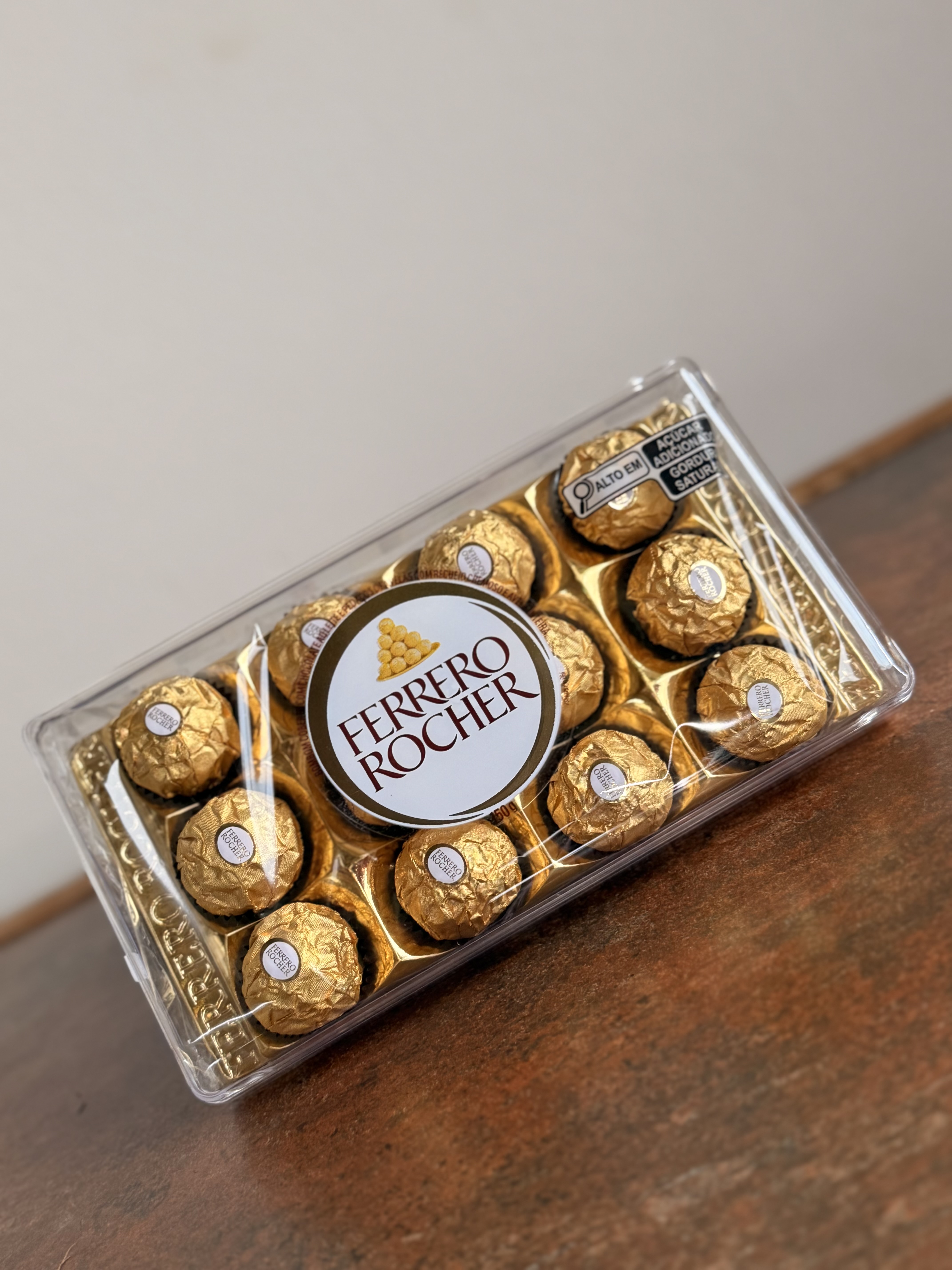 Ferrero Rocher com 12 unidades