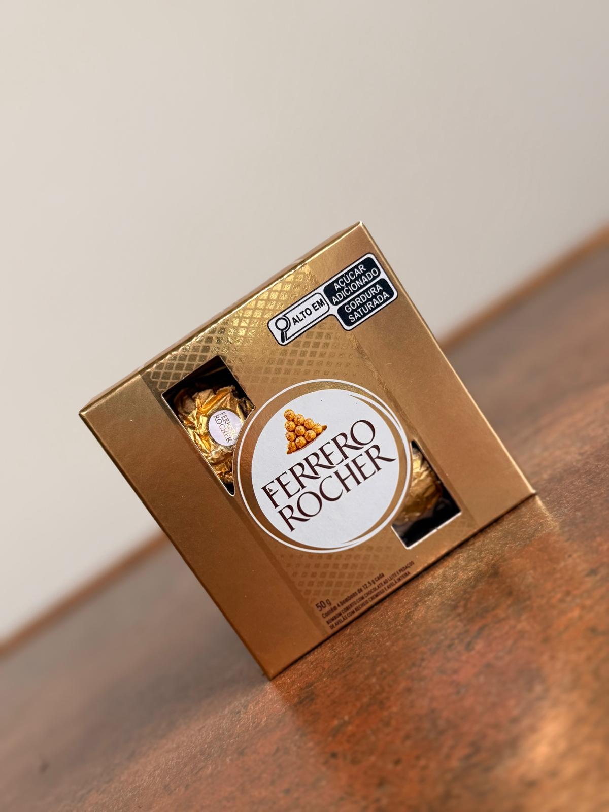 Ferrero Rocher com 4 unidades