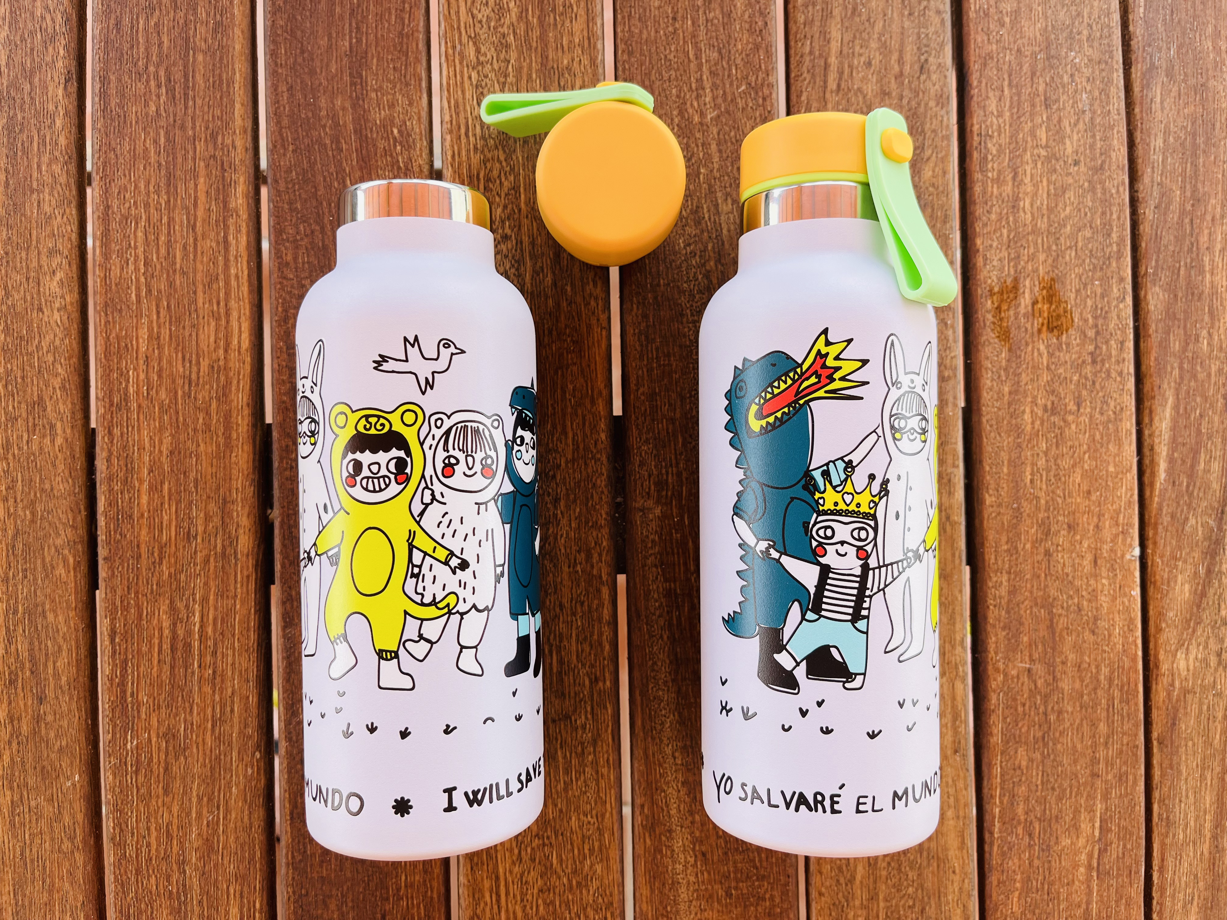 Botella acero inoxidable 500 ml