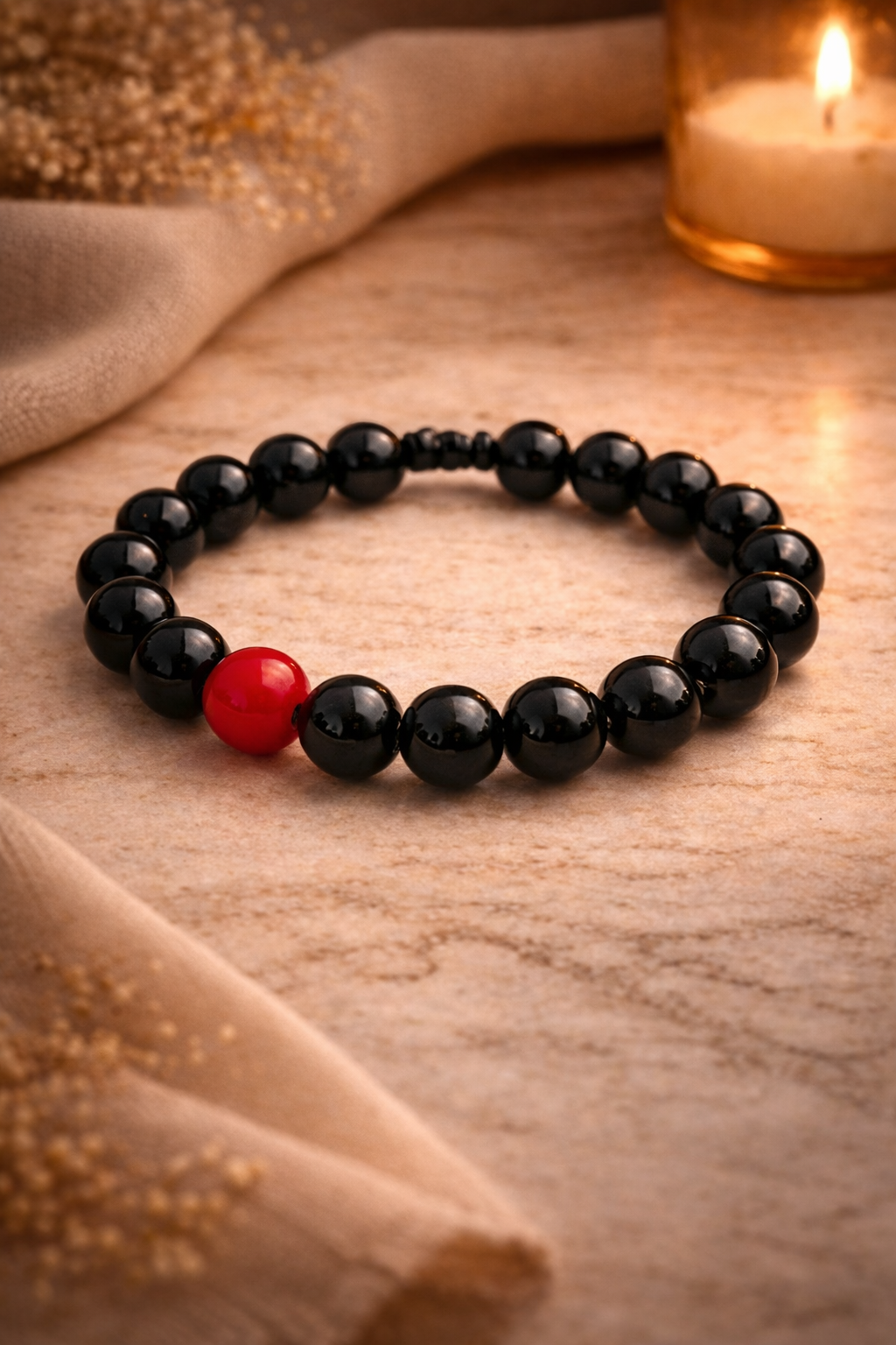 Black Obsidian Bracelet 6mm