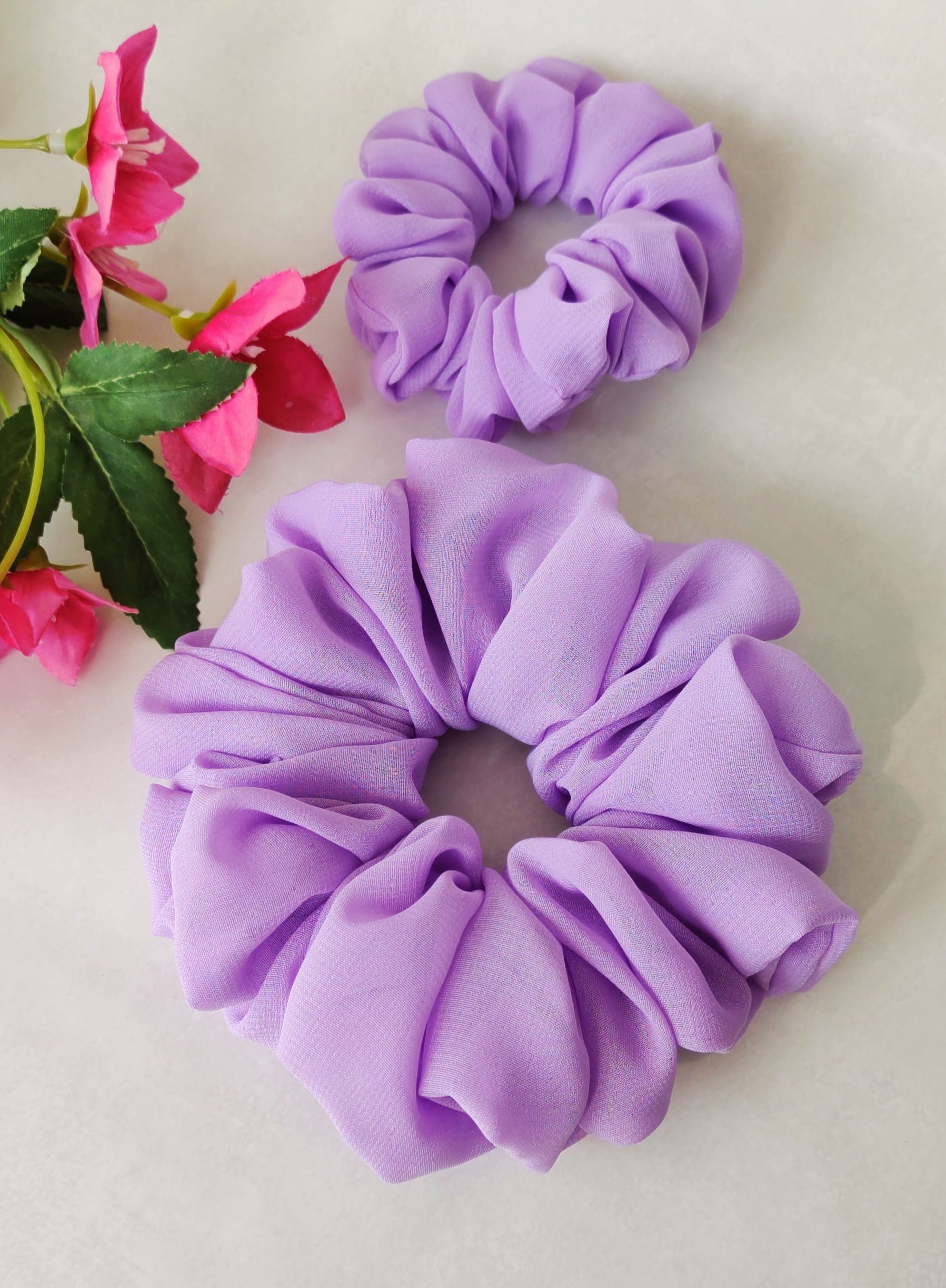 Fluffy Chiffon hårstrikk