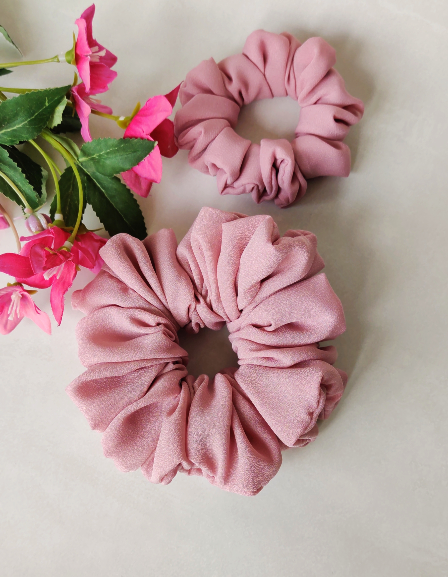 Fluffy Chiffon hårstrikk