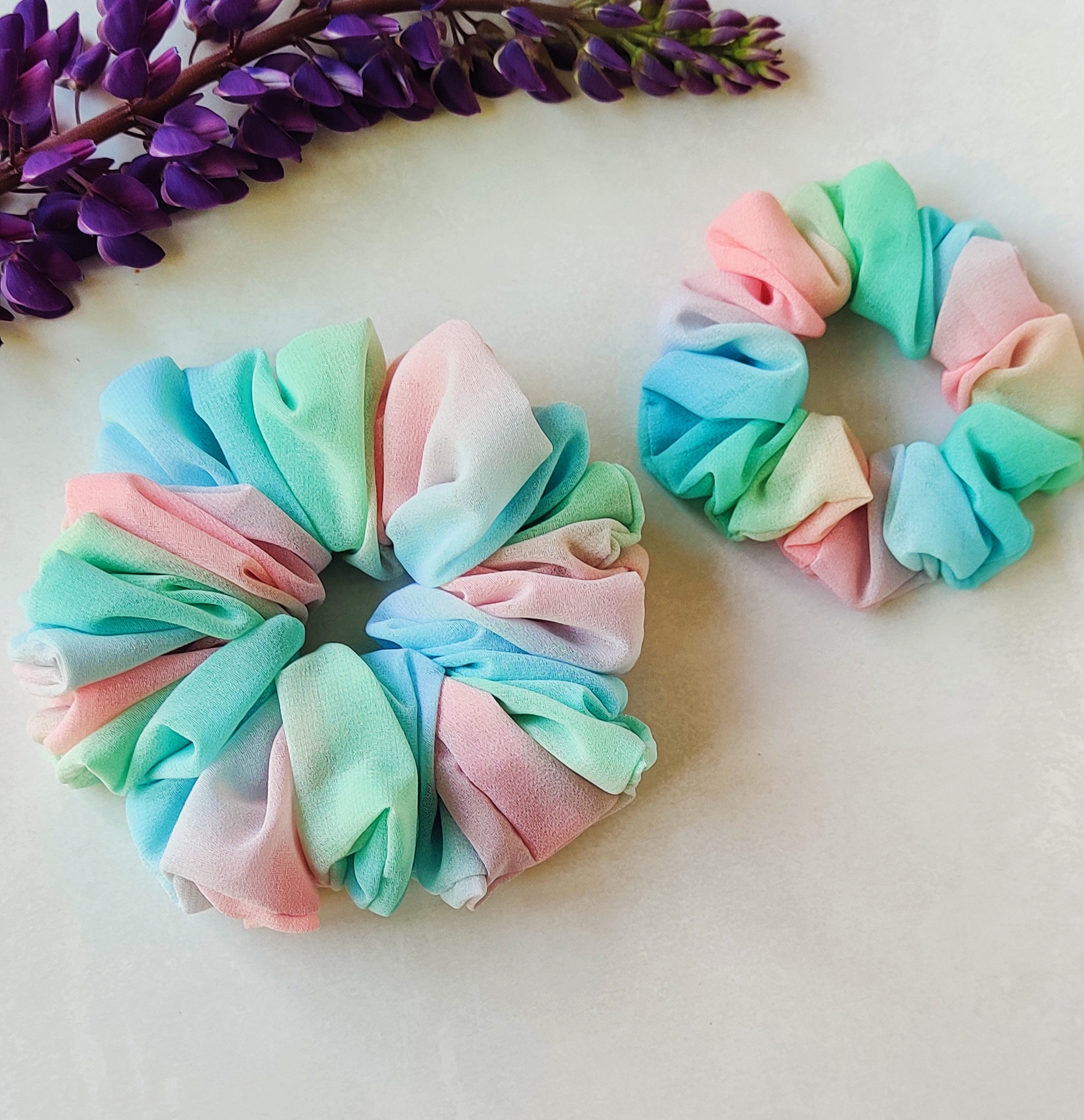 Fluffy Chiffon hårstrikk