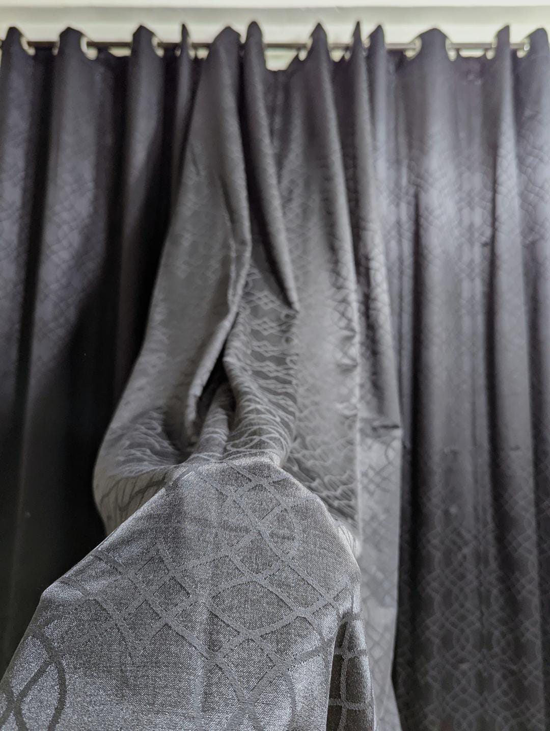 1 Piece Jacquard Curtain 