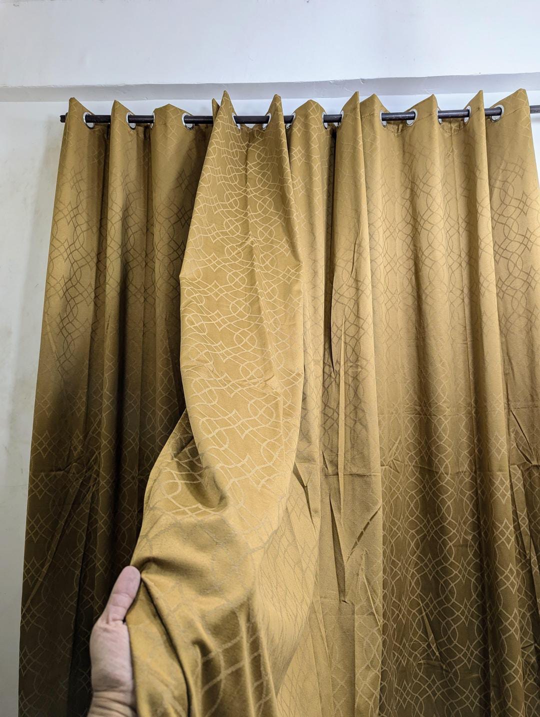 1 Piece Jacquard Curtain 