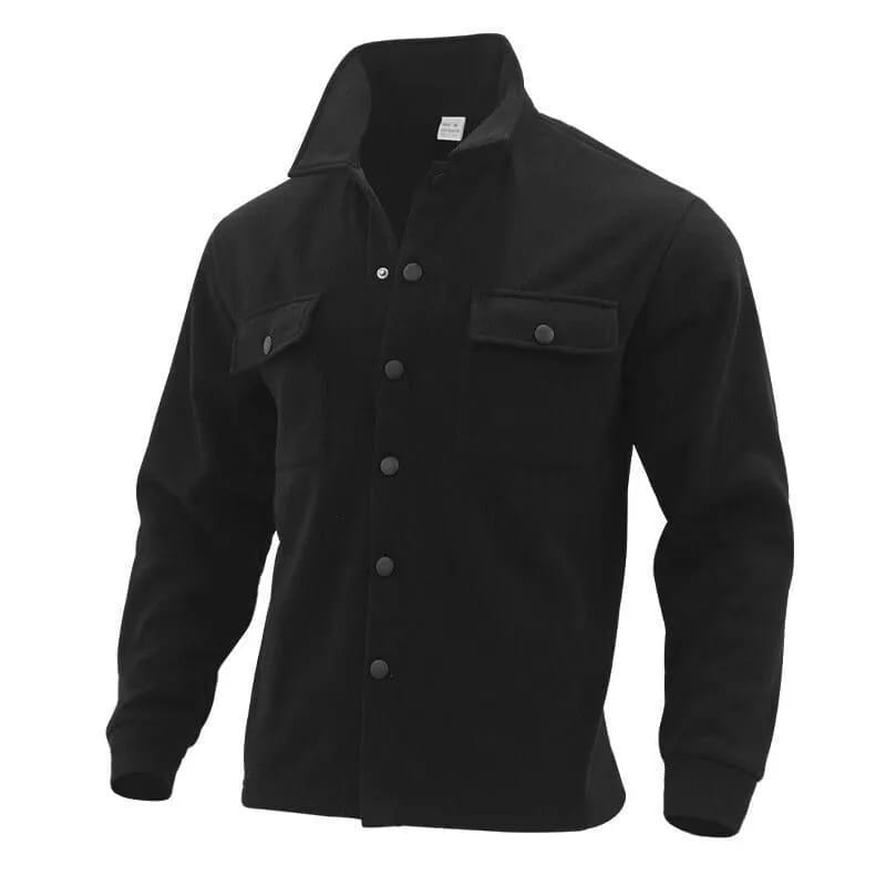Men's Plain Fleece Jacket