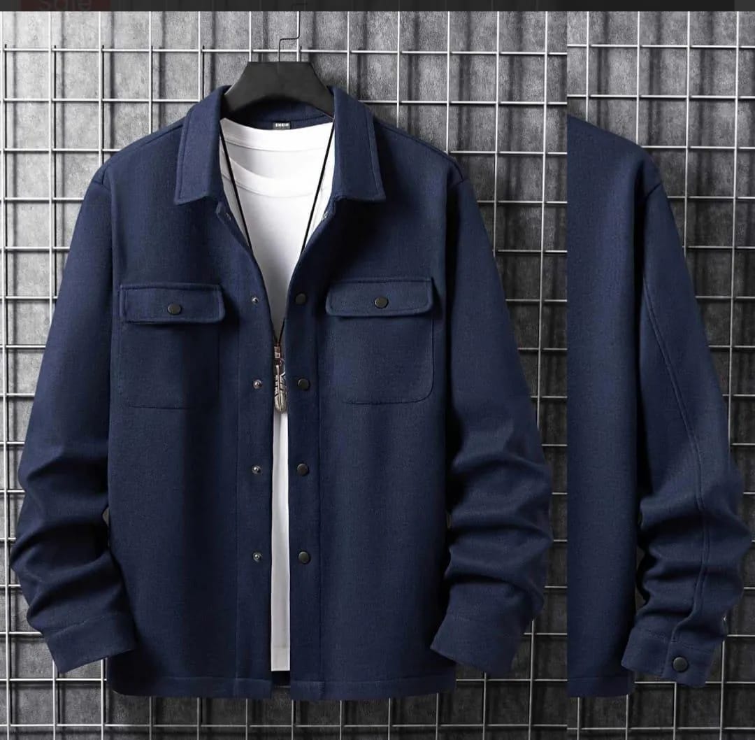 Men's Plain Fleece Jacket