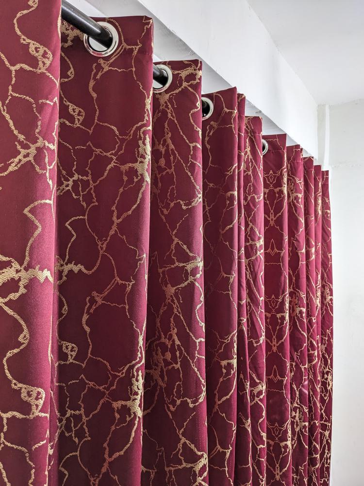 1 Piece Jacquard Curtain