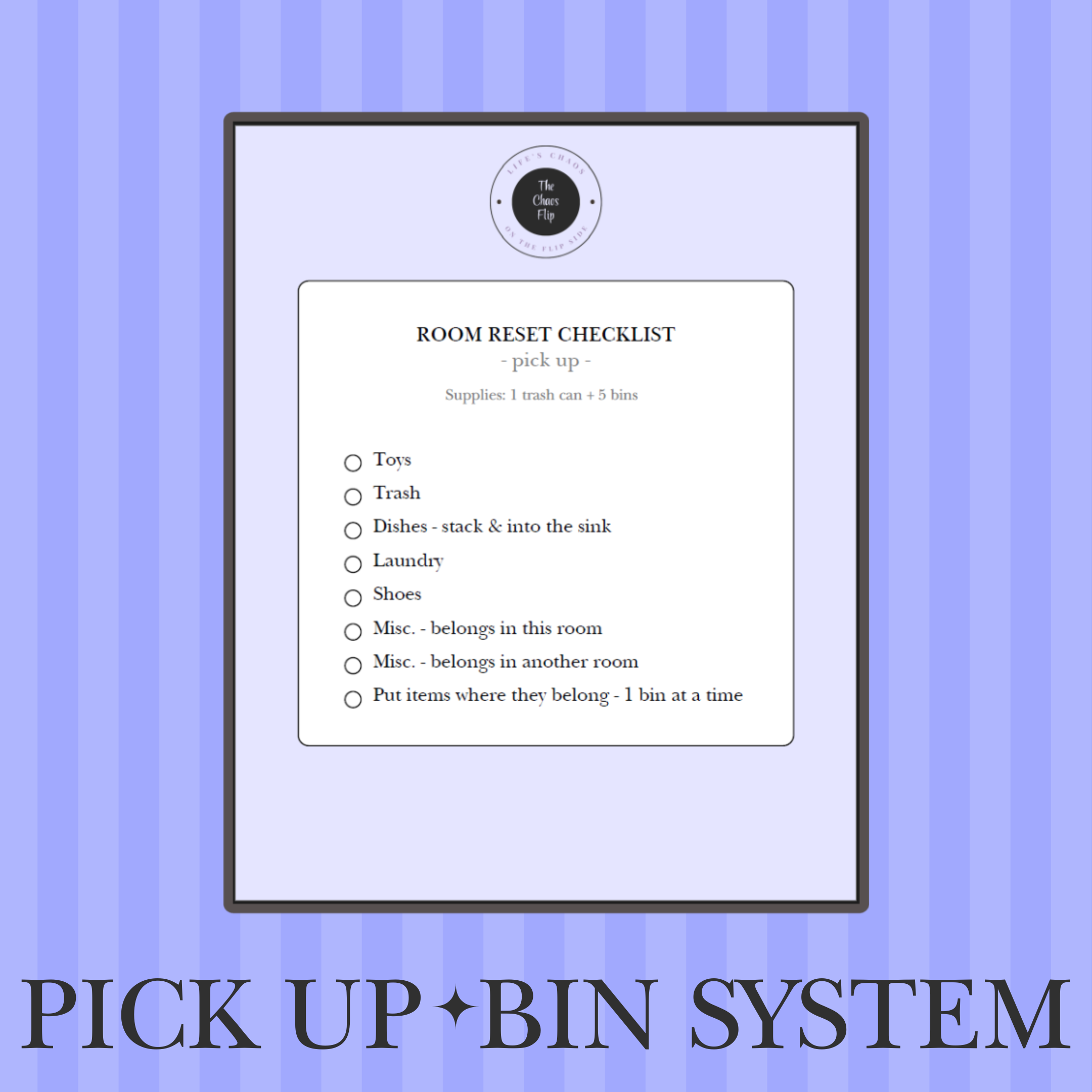 3 Step Room Reset Cleaning Bundle