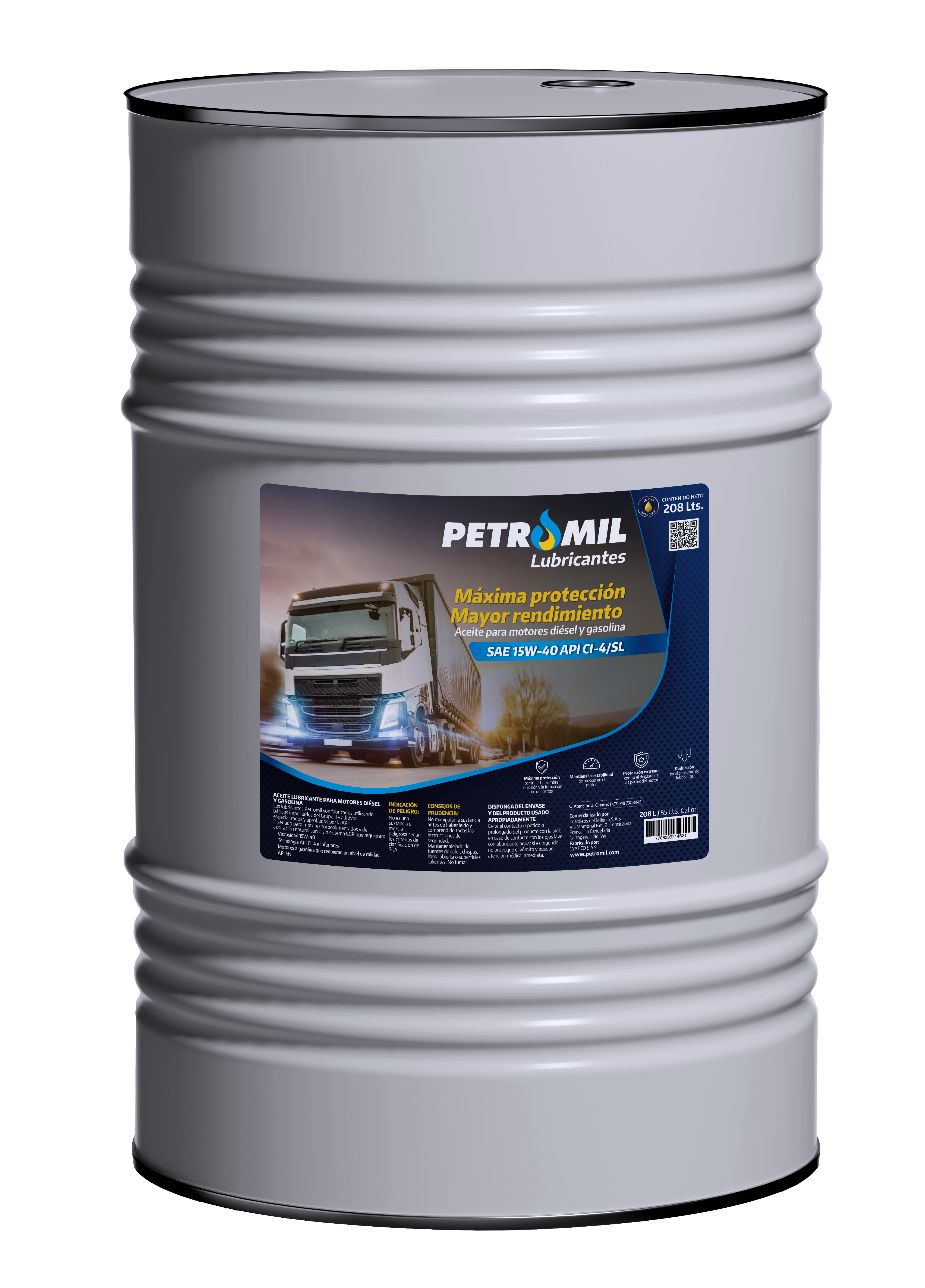 Aceite de Motor 15W-40 CI-4/SL